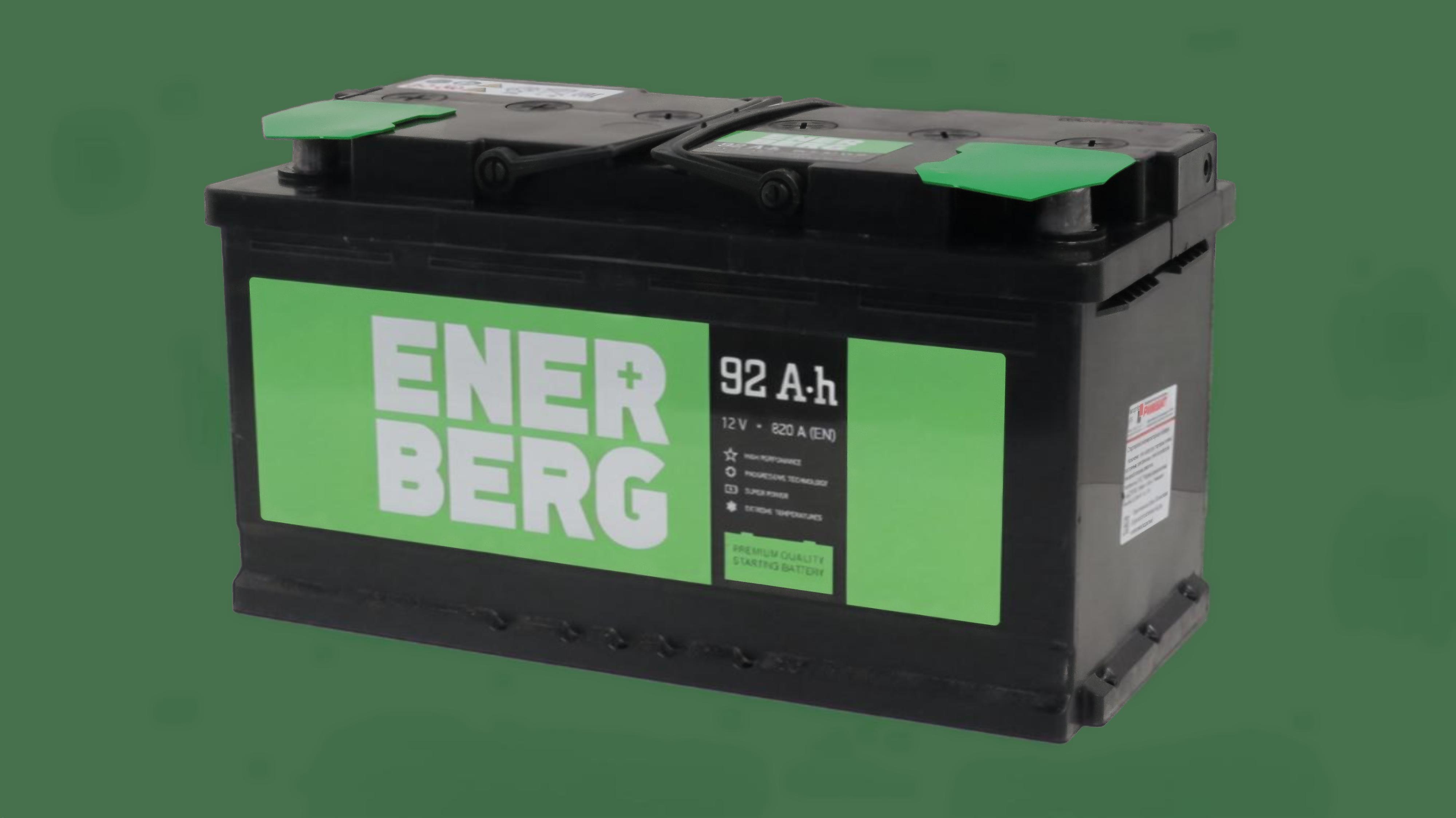 Автомобильный аккумулятор ENERBERG 92Ah 820A R+