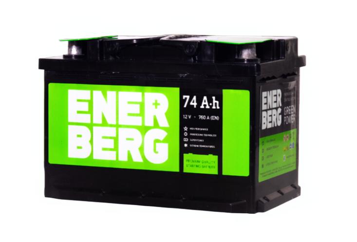 Автомобильный аккумулятор ENERBERG 74Ah 760A L+