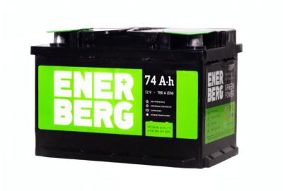 Автомобильный аккумулятор ENERBERG 74Ah 760A R+ низк