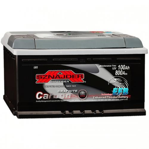 Аккумулятор Sznajder Carbon EFB / 600 05 / 100Ah / 800А