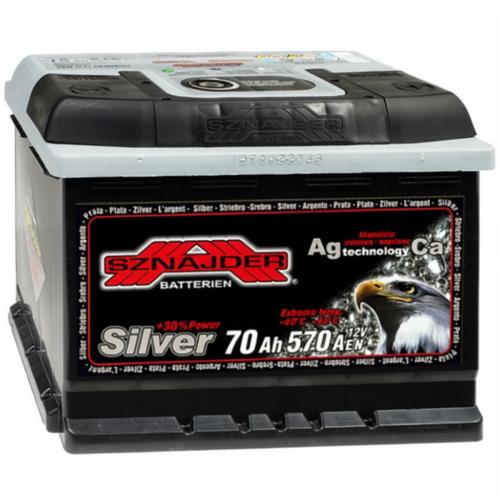 Аккумулятор Sznajder Silver / 570 25 / 70Ah / 570А