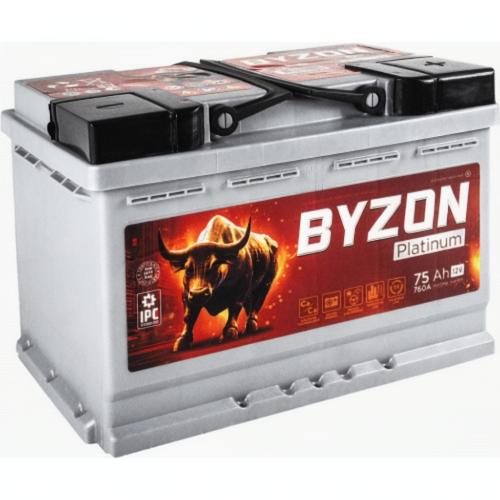 Аккумулятор BYZON Platinum / 75Ah / 760А