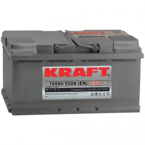 Аккумулятор Kraft EFB / 100Ah / 950А