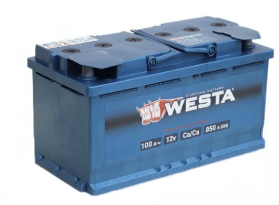 Автомобильный аккумулятор WESTA 100Ah 850A R+