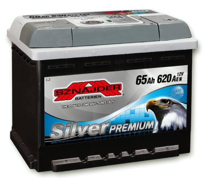 Автомобильный Аккумулятор SZNAJDER Silver Premium 65Ah R+ 620A