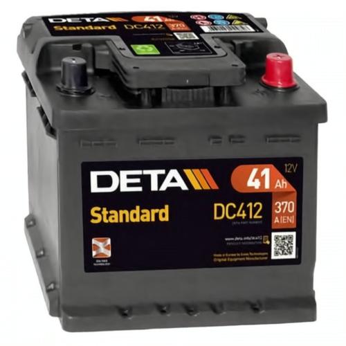 Аккумулятор DETA Standard DC412 / 41Ah / Низкий