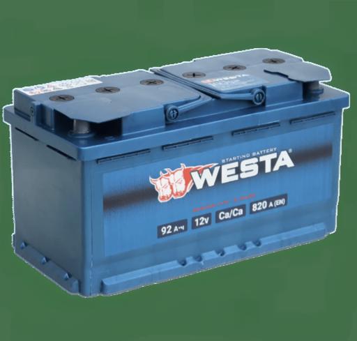 Автомобильный аккумулятор WESTA 92Ah 820A R+
