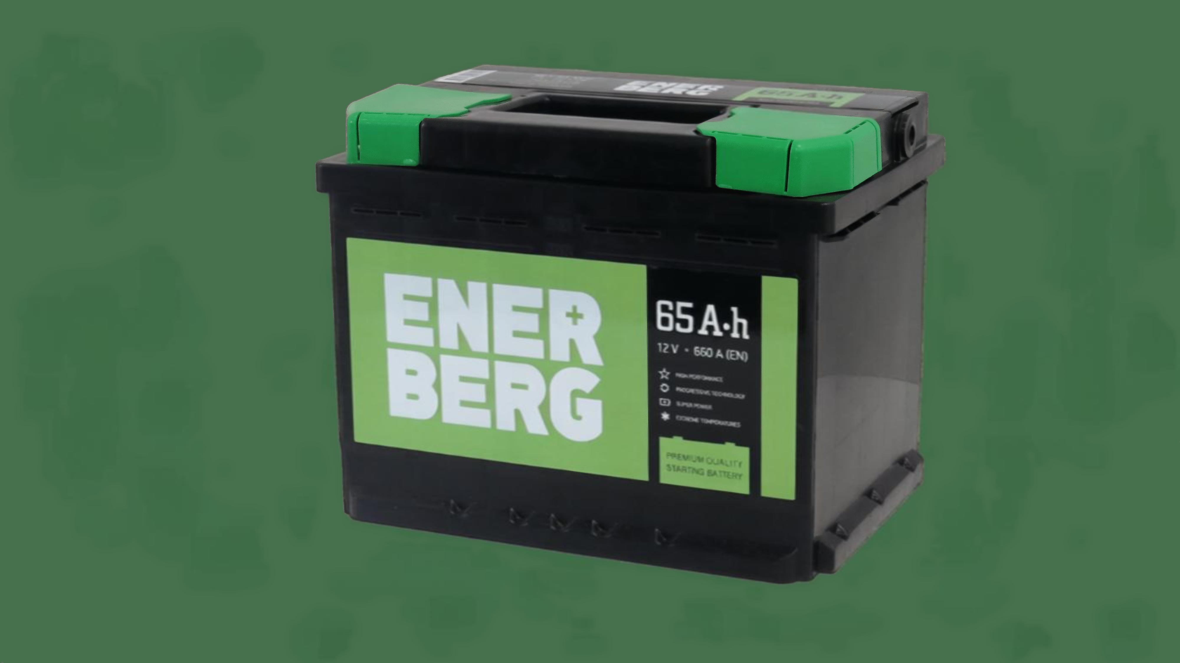 Автомобильный аккумулятор ENERBERG 65Ah 660A R+