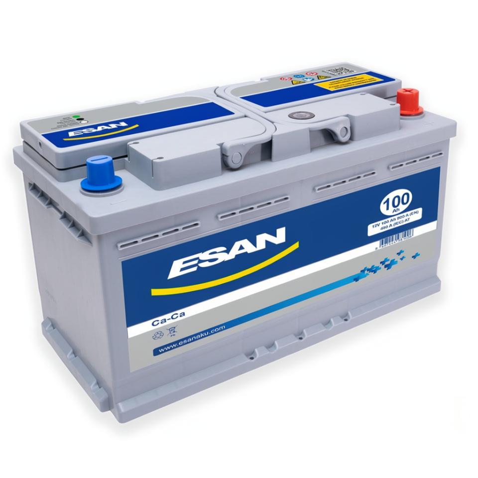 Автомобильный аккумулятор ESAN 100Ah 800A R+