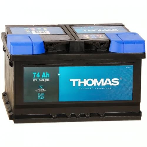 Аккумулятор Thomas / 74Ah / 740А