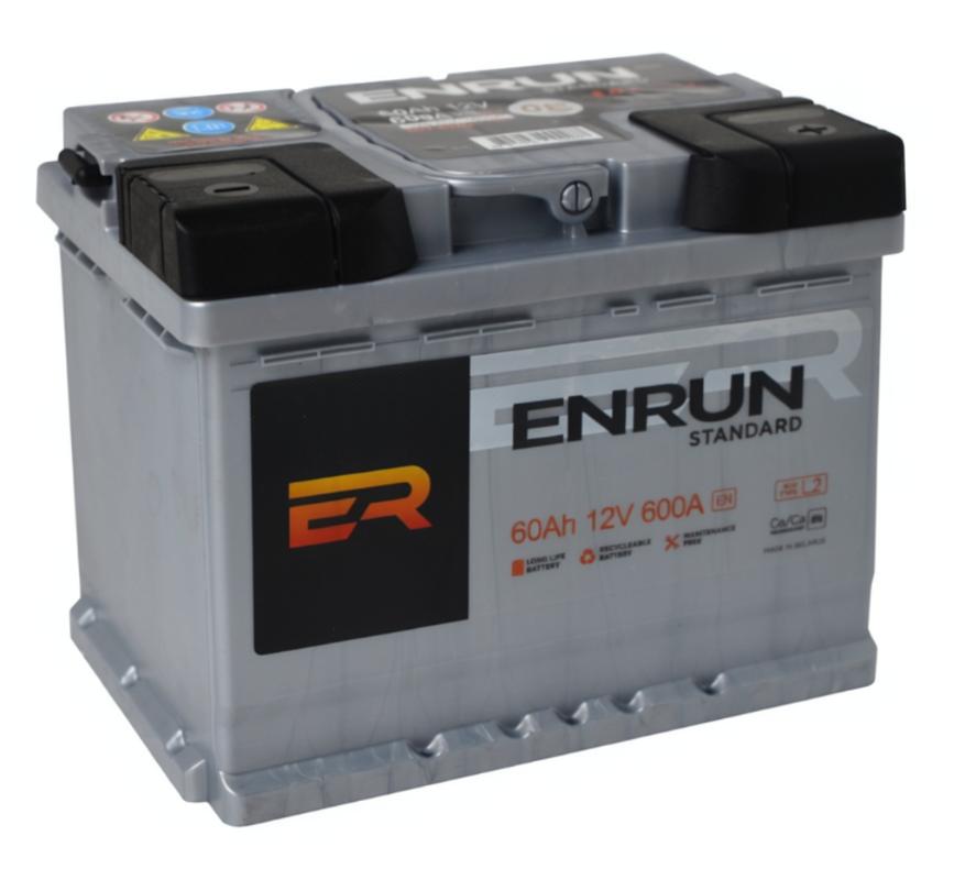 Автомобильный Аккумулятор ENRUN Standard 60Ah 600A (R+)