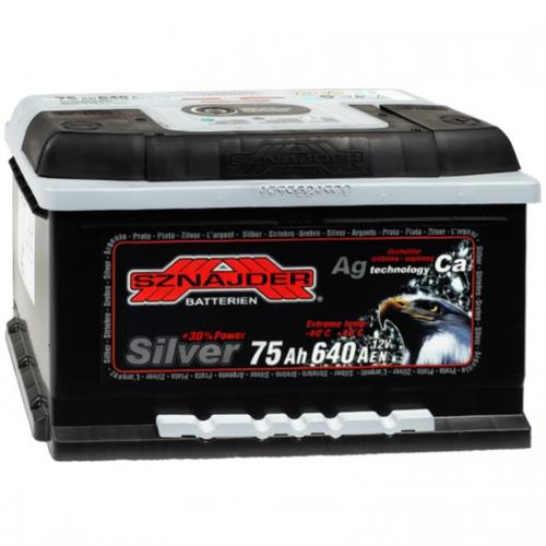 Аккумулятор Sznajder Silver / 575 25 / Низкий / 75Ah / 640А
