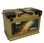 Автомобильный аккумулятор DECUS Золото 77Ah 850A R+