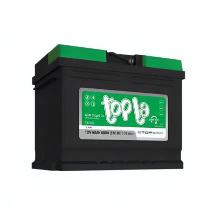 Автомобильный Аккумулятор TOPLA AGM 60Ah R+ 680A