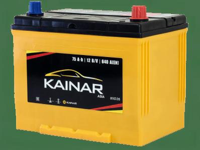 Автомобильный аккумулятор Kainar Asia 75Ah 640A R+