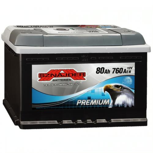 Аккумулятор Sznajder Silver Premium / 580 35 / 80Ah / 760А
