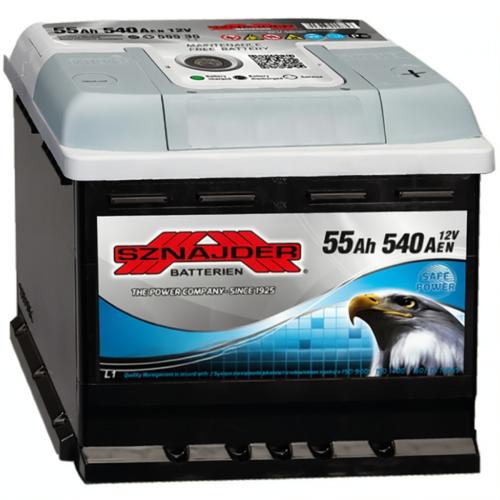 Аккумулятор Sznajder Silver Premium / 555 35 / 55Ah / 540А