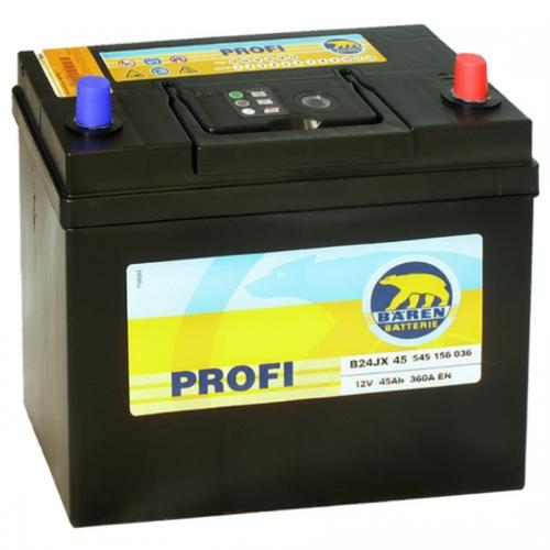 Аккумулятор Baren Profi Asia R / 45Ah / Тонкие клеммы