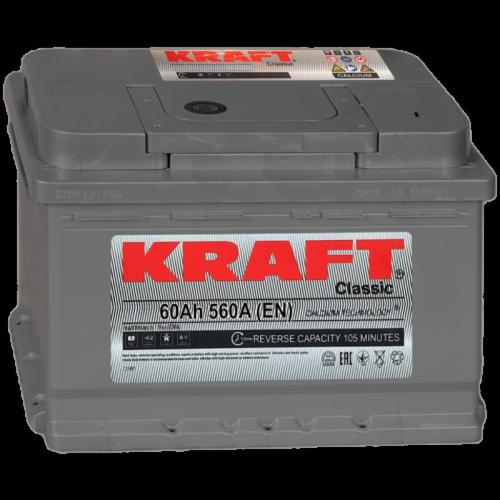 Аккумулятор Kraft Classic / 60Ah / 560А