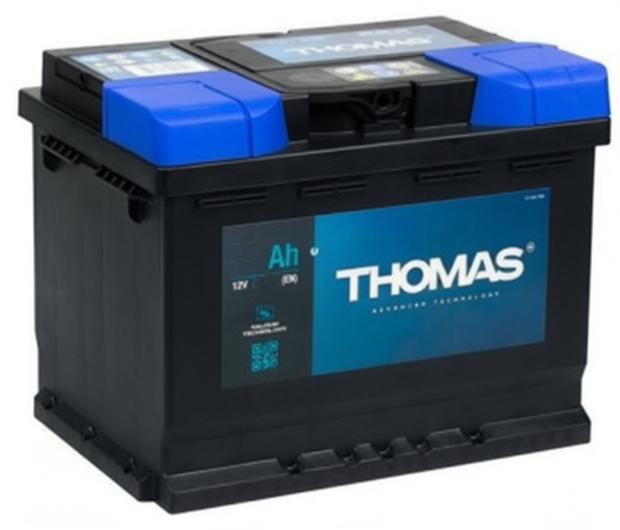 Автомобильный Аккумулятор THOMAS 60Ah R+ 580A