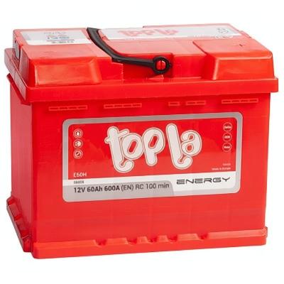 Автомобильный аккумулятор TOPLA Energy 60Ah 600A+R