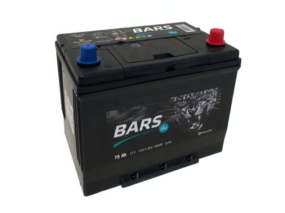 Автомобильный аккумулятор BARS Asia 75Ah 640A R+