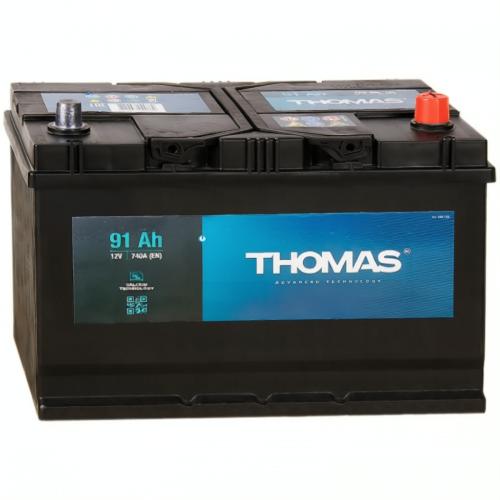 Аккумулятор Thomas / 91Ah / 740А / Asia