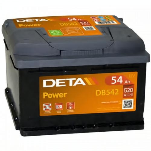 Аккумулятор DETA Power DB542 / 54Ah / Низкий