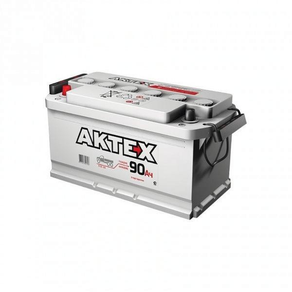 Автомобильный аккумулятор AKTEX 90Ah R+