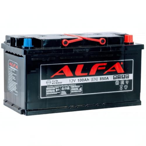 Аккумулятор Alfa Hybrid 100 R / 100Ah / 850А
