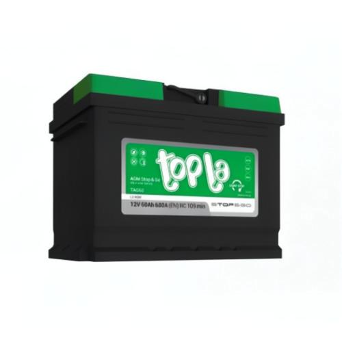Аккумулятор Topla AGM / [1000256] / 60Ah / 680А