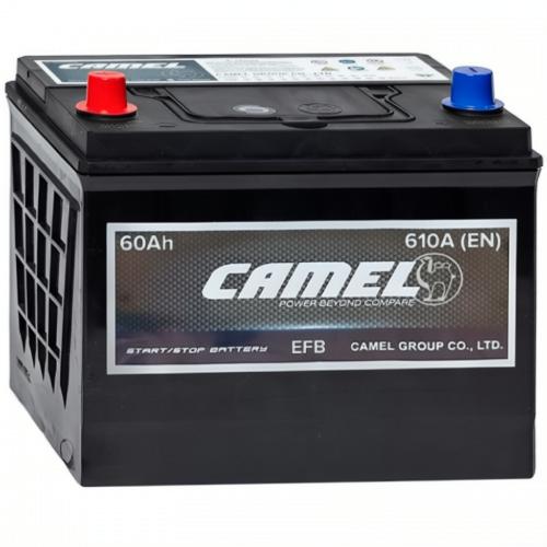 Аккумулятор Camel Asia EFB / 60Ah / 610А / Прямая полярность