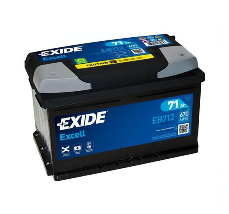 Автомобильный Аккумулятор EXIDE Classic 71Ah R+ 670A