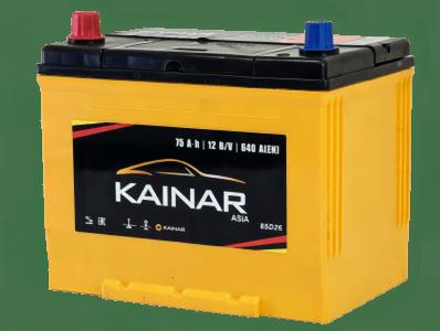Автомобильный аккумулятор Kainar Asia 75Ah 640A L+