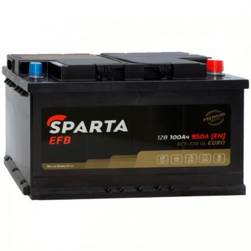 Аккумулятор SPARTA EFB / 100Ah / 950А
