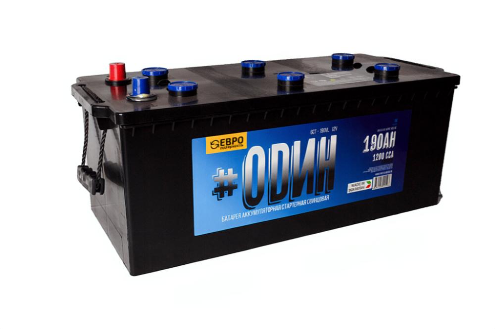 Автомобильный аккумулятор #ODИH 190 Ah 1200A R+L+