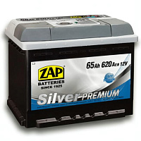 Аккумулятор ZAP PREMIUM (65 Ah) 620 A, 12 V Прямая, L+ L2 ZAP 565 35