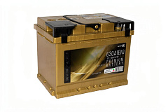 Автомобильный аккумулятор DECUS Золото 60Ah 630A R+
