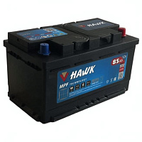 Аккумулятор HAWK (85 Ah) 800 A, 12 V Обратная, R+ HSMF-57539