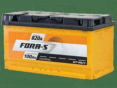 Автомобильный аккумулятор FORA-S 100Ah 820A L+