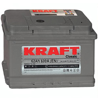 Аккумулятор Kraft Classic / 62Ah / 600А
