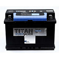 Аккумулятор Titan Euro (76 Ah) 730 A, 12 V Обратная, R+ L3