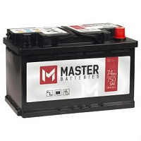 Автомобильный Аккумулятор MASTER BATTERIES 74 Ah 680 A R+