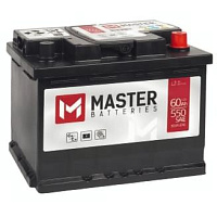 Автомобильный Аккумулятор MASTER BATTERIES 60 Ah 500 A R+