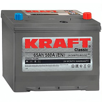 Аккумулятор Kraft Classic Asia / 65Ah / 580А