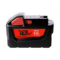 Аккумуляторная батарея для Milwaukee 18.0V 9.0Ah (Li-ion) MIL-M18