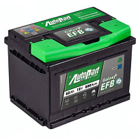 Аккумулятор AUTOPART GALAXY EFB (62 Ah) 580 А, 12 V Обратная, R+ L2 ARL562-280