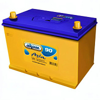 Аккумулятор AKOM Asia (90 Ah) 800 A, 12 V Обратная, R+ D31 6СТ-90VL