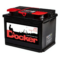 Аккумулятор DOCKER (62 Ah) 520 A, 12 V Обратная, R+ L2