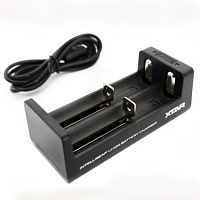 Зарядное устройство XTAR MC2 для аккумуляторных элементов с USB кабелем, Китай